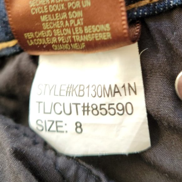 KUT From the Kloth Denim Bermuda Jean Shorts Size 8 - Picture 10 of 13